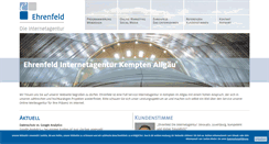 Desktop Screenshot of ehrenfeld.org